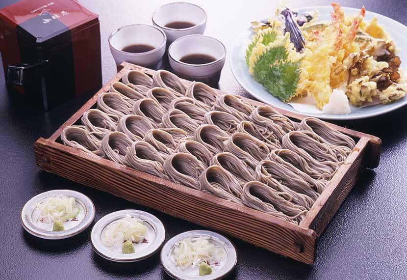へぎそば 天ぷら